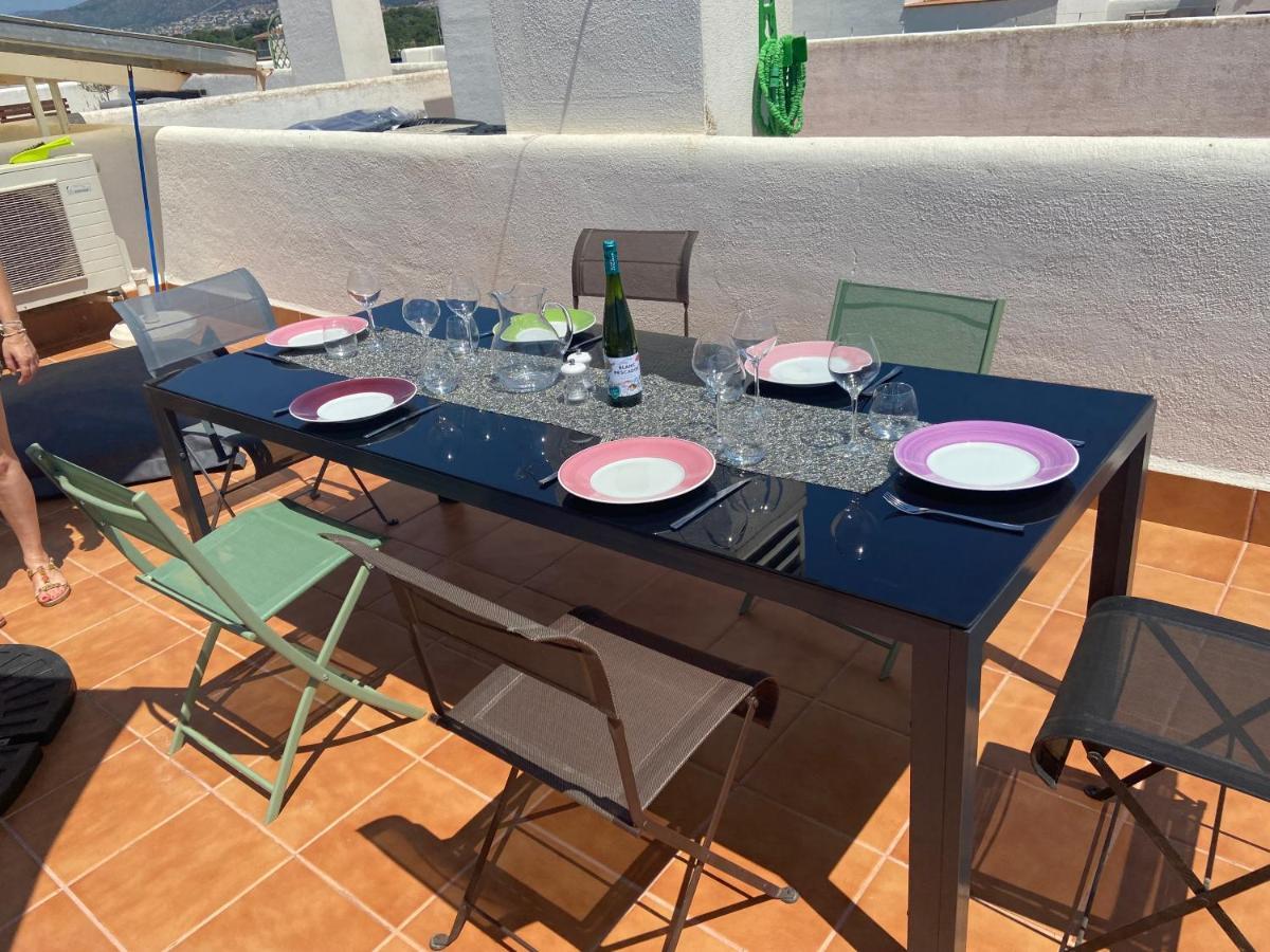 Appartement Avec Terrasse Sur Le Toit Vue Mer Roses Extérieur photo
